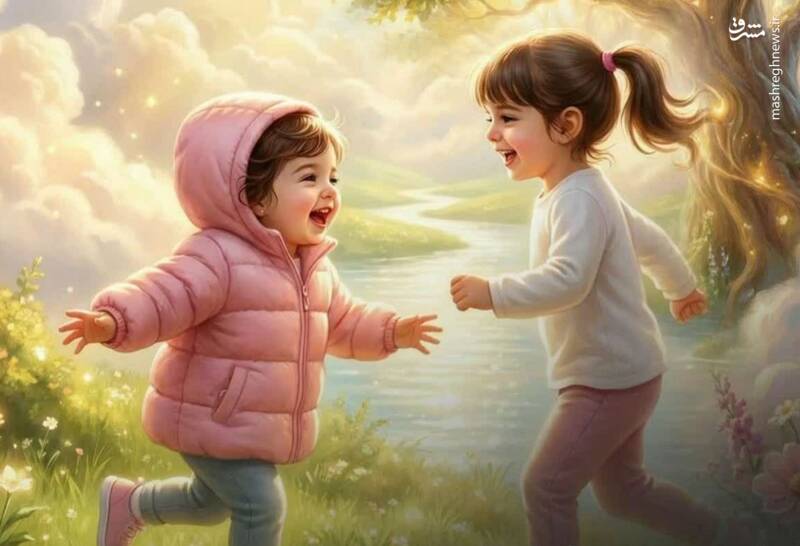 عکس/ دختر کاپشن صورتی دیگر تنها نیست...