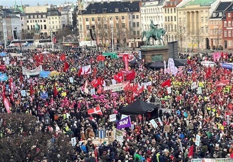 تظاهرات گسترده در گرینلند علیه ترامپ