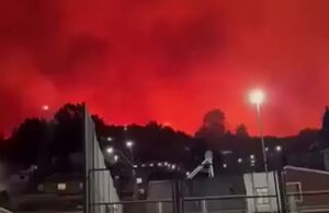 آتش‌سوزی گسترده در شیلی