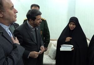 اعلام خبر دستگیری قاتل سرگرد شهید بخشیان به خانواده شهید