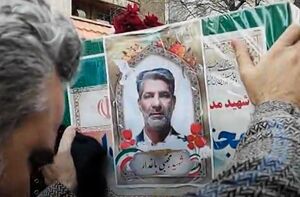 تصاویری از مراسم تشییع شهید امنیت مجتبی باغدار