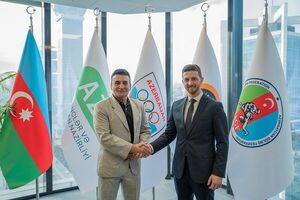 هدف محمد بنا در تیم ملی کشتی آذربایجان