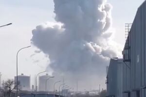 انفجار یک کارخانه در شمال چین
