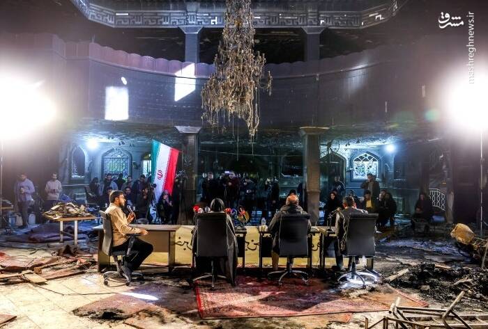 عکس/ نشست خبری شانزدهمین جشنواره فیلم عمار در یک مکان خاص