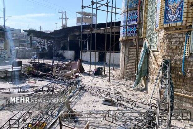 رخت سیاه بر تن سبزقبا؛ پناه امن مردم دزفول را آتش فتنه زدند