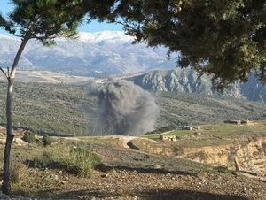 نفوذ و حملات پهپادی رژیم صهیونیستی به جنوب لبنان