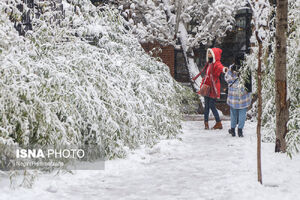 دمای هوای تهران زیر صفر می‌رود/ تداوم بارش برف و باران