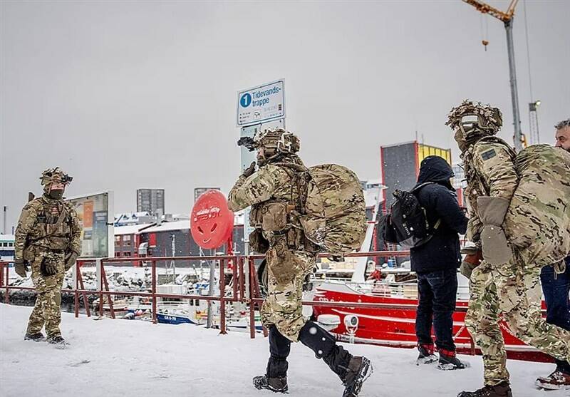 ورود نظامیان دانمارکی به گرینلند