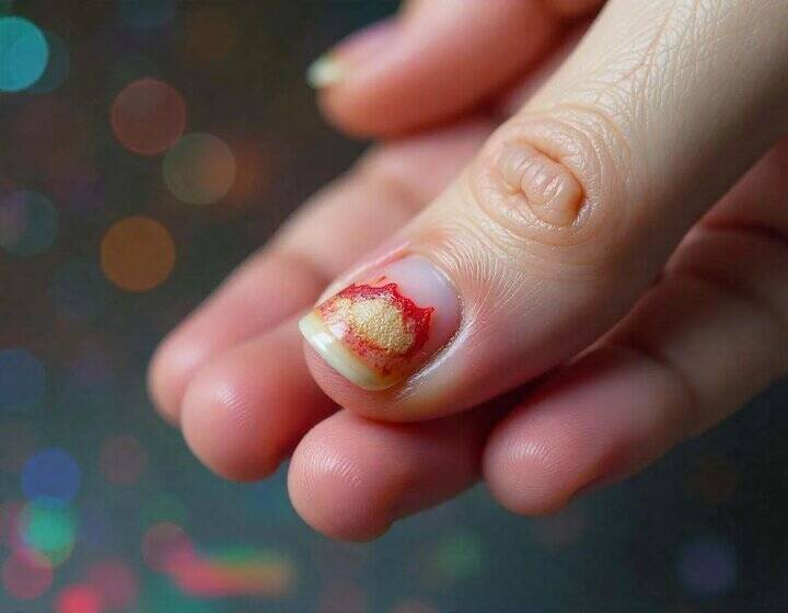 نقاشی سرطان روی ناخنها!