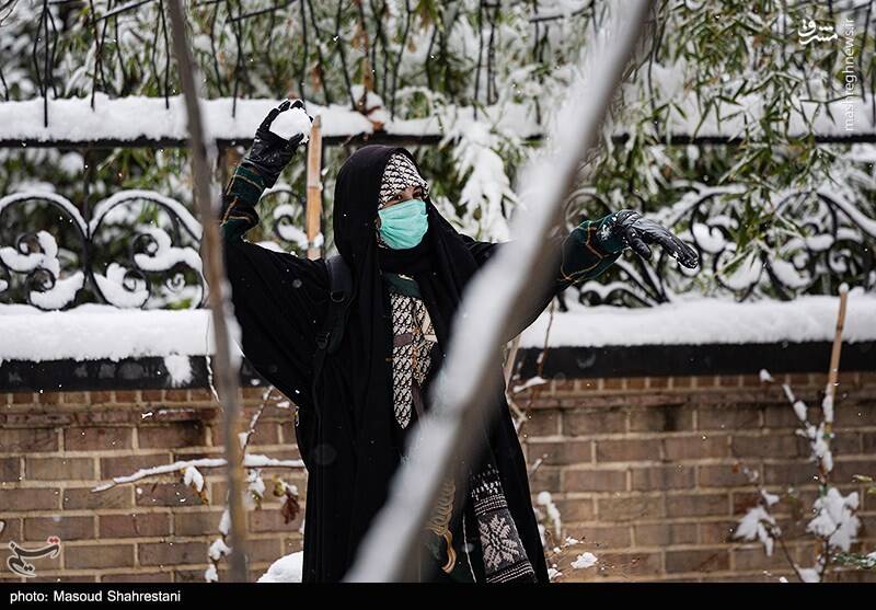 تهران برفی به روایت تصویر