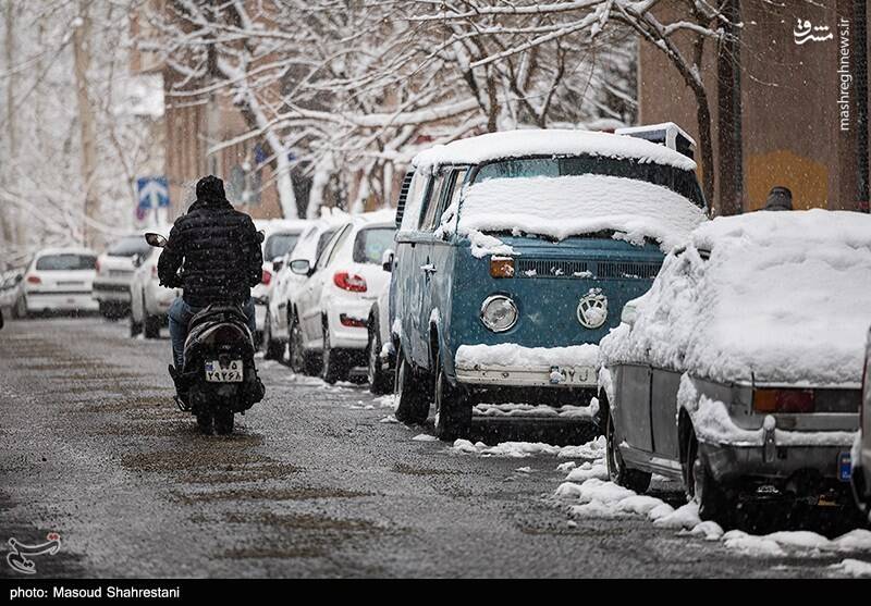 تهران برفی به روایت تصویر