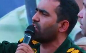 لحظه شهادت سردار "سجاد ذبیحی" در زرین‌شهر