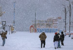 اردبیل در آغوش برف سنگین