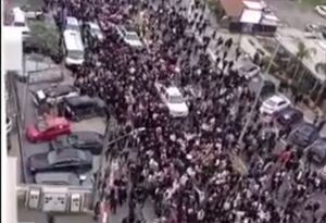 یکی از بزرگ‌ترین تظاهرات فلسطینی‌ها در اراضی اشغالی