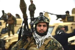 استقرار نیروهای الحشد الشعبی در مرزهای عراق و سوریه