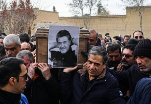 مراسم تشییع و خاکسپاری رضا رویگری