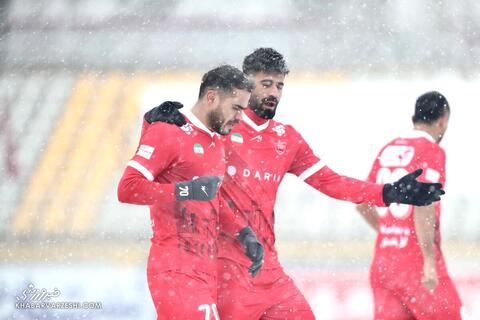 برد برفی پرسپولیس مقابل سپاهان