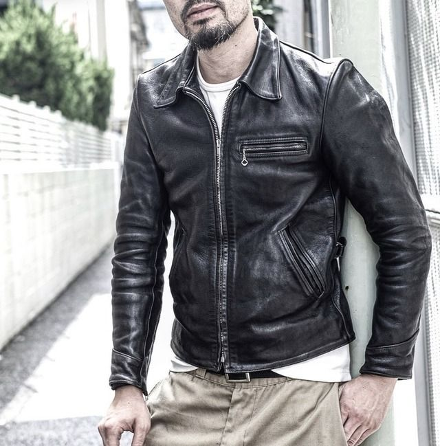 با کت چرم چه شلواری بپوشیم