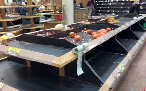 آمریکایی‌ها فروشگاه‌ها را جارو کردند!