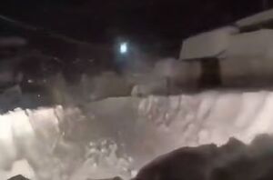 بارش یک متری برف در آلاشت