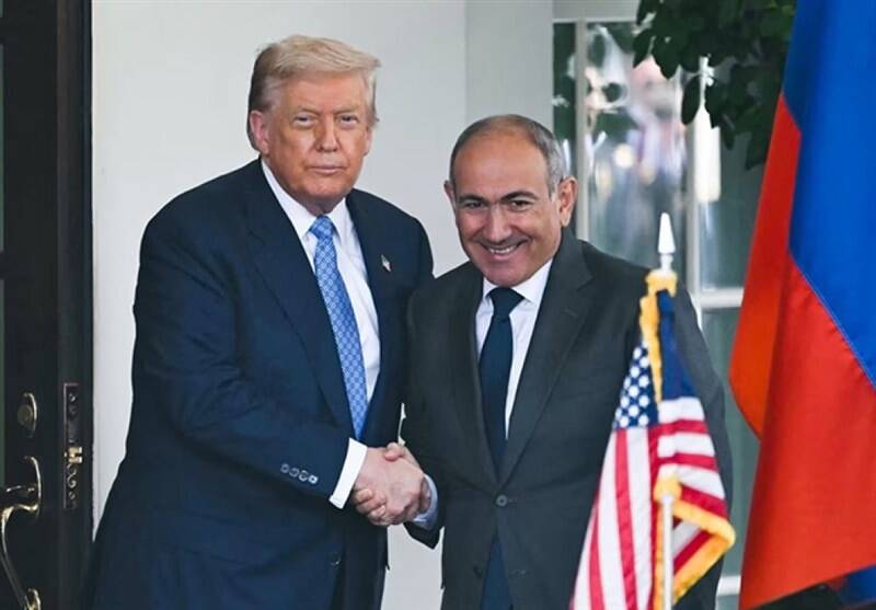 جنجال سلفی با ترامپ؛ انتقاد تند اپوزیسیون از پاشینیان