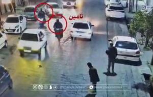 فیلم/ لحظه تیراندازی اغتشاشگران به دوربین‌های شهری چالوس