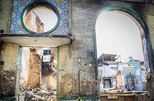 خسارات اغتشاشگران به اماکن رشت