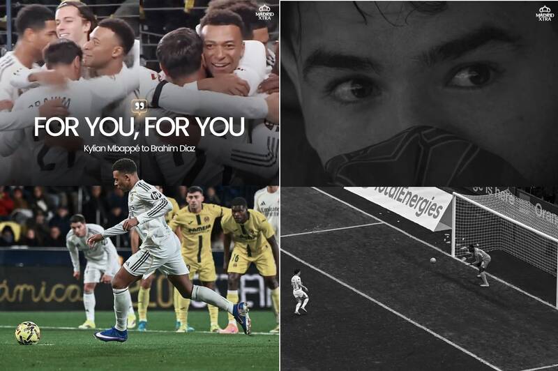 تیم فوتبال رئال مادرید , کیلیان امباپه , تیم فوتبال ویارئال اسپانیا , لالیگا اسپانیا , 