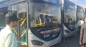 ترخیص تعدادی تاکسی واگن قطار و اتوبوس برقی شهرداری تهران