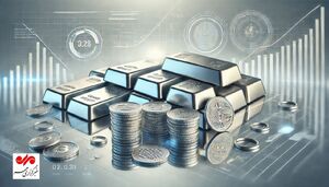 قیمت جهانی نقره ۶ درصد افزایش یافت