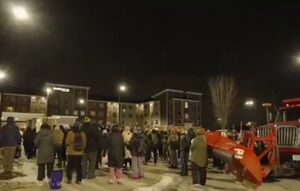 تظاهرات ضد پلیس مهاجرت در مینیاپولیس