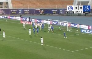 گل اول استقلال به استقلال خوزستان