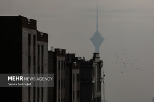 هوا تهران در وضعیت نارنجی و ناسالم است