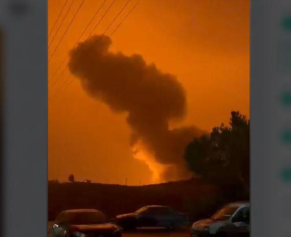 تصاویری از حملات هوایی اسرائیل به جنوب لبنان