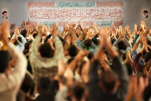 شب ولادت حضرت علی‌اکبر(ع) در امام‌زاده علی‌اکبر چیذر