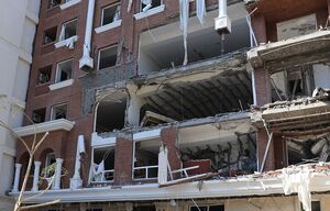 انفجار مهیب یک واحد مسکونی در بندرعباس