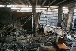 خسارات اغتشاشات اخیر به اماکن عمومی در اهواز