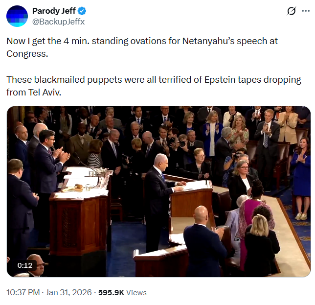 راز تشویقهای ممتد نتانیاهو در کنگرهی آمریکا +فیلم
