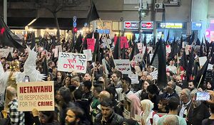 تظاهرات عرب‌ها در تل‌آویو در اعتراض به تبعیض و جنایت