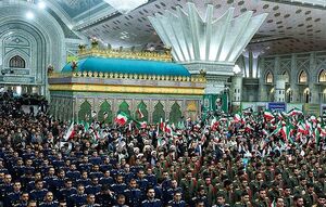 مراسم گرامیداشت آغاز دهه فجر در حرم امام راحل