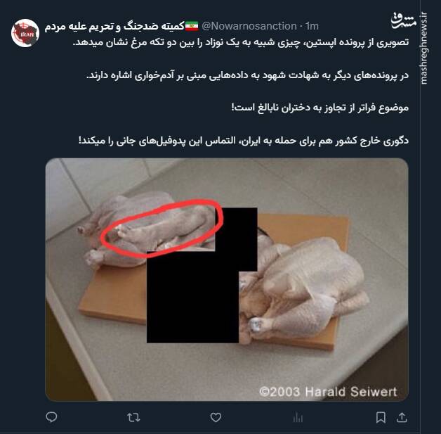 نوزاد در پرونده اپستین!