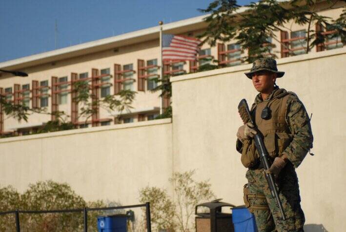 پورتوپرنس،سفارت،گزارش