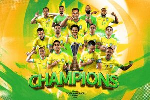 قهرمانی تیم ملی فوتسال برزیل در کوپا آمریکا