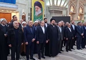 حضور عراقچی و معاونان وزارت خارجه در حرم امام خمینی(ره)