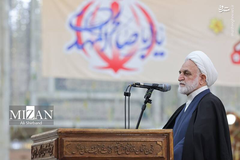 عکس/ حضور رئیس و مسئولان عالی قضایی در حرم امام خمینی(ره)