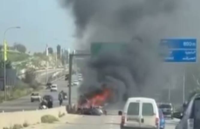  حمله پهپادی اسرائیل به جنوب لبنان