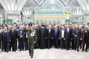 تجدید میثاق رئیس و نمایندگان مجلس با آرمان‌های امام راحل
