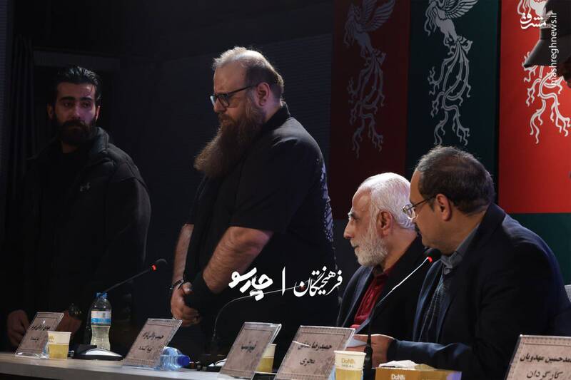 نشست خبری فیلم «نیم‌شب» در سومین روز از چهل و چهارمین جشنواره فیلم فجر