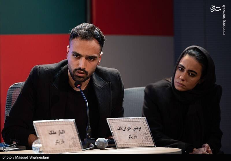 نشست خبری فیلم «نیم‌شب» در سومین روز از چهل و چهارمین جشنواره فیلم فجر