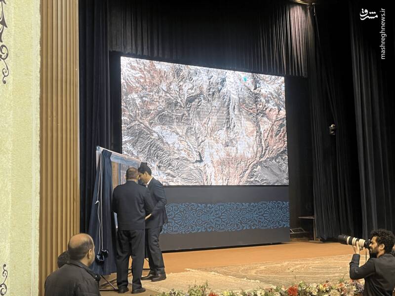 تصاویر پیشرفتهترین ماهواره تصویربرداری ایران رونمایی شد+ عکس و فیلم